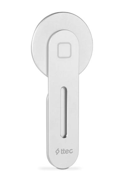 Тримач Ttec SecondScreen M MagSafe сумісний алюмінієвий поворотний настільний Silver (2TT29G)