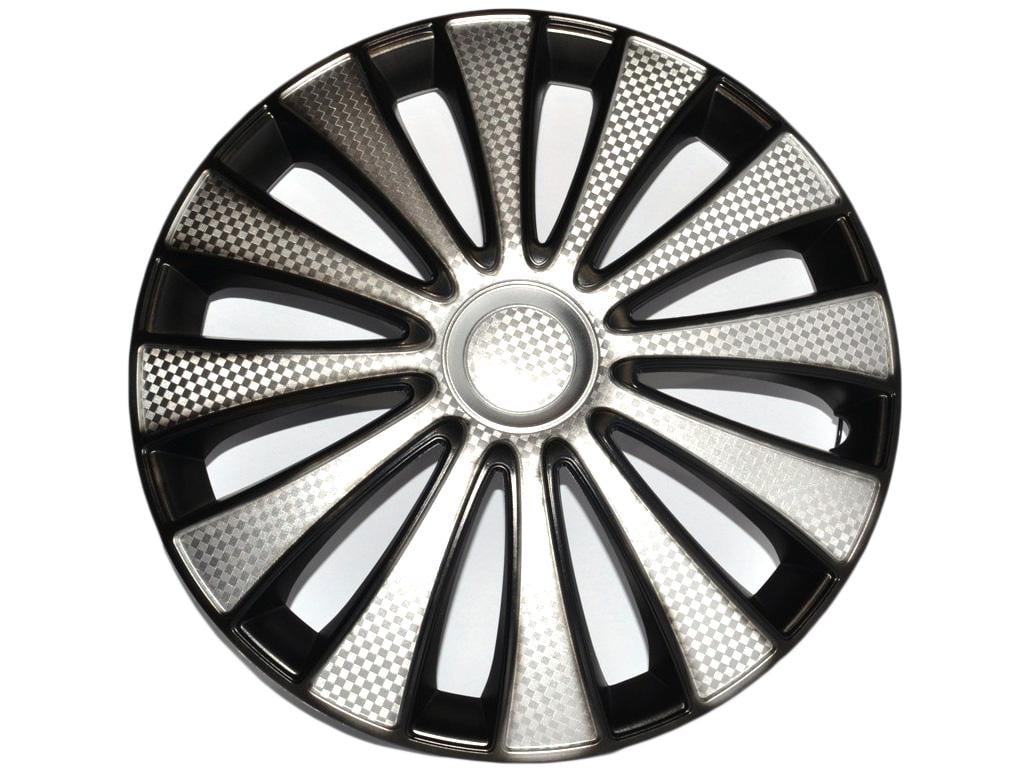 Колпаки R14 GMK Черный/Серый (36959)