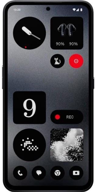 Смартфон Nothing Phone 1 8/256 GB Чорний (2563348679)