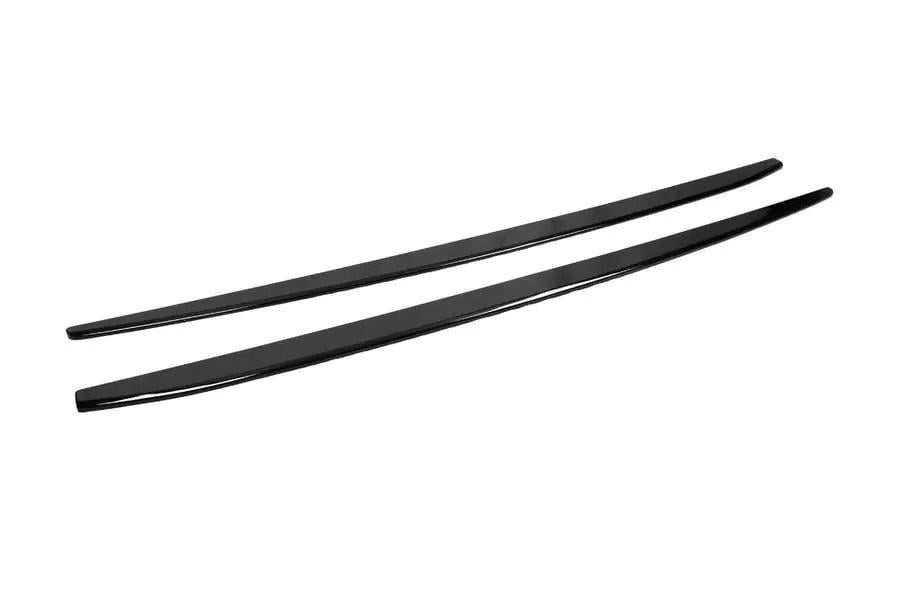 Боковые пороги Meliset Performance для Volkswagen Caddy 2010-2015 гг. abs-пластик Черный (151262)