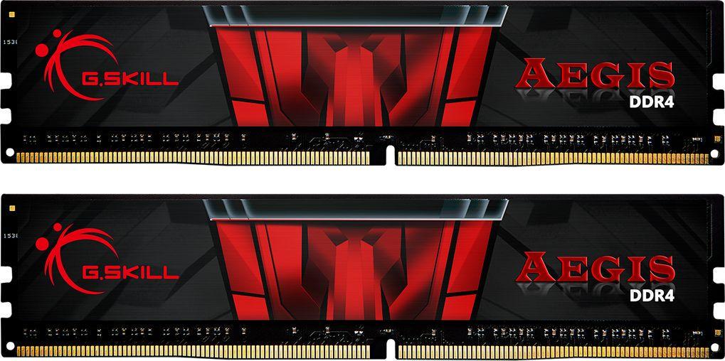 Оперативна пам'ять для ПК G.Skill 16 GB 2x8 GB DDR4 2400 MHz Aegis (F4-2400C15D-16GIS)