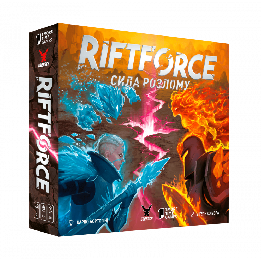 ᐉ Настольная игра Riftforce Сила розлому • Купить в Киеве, Украине • Лучшая  цена в Эпицентр