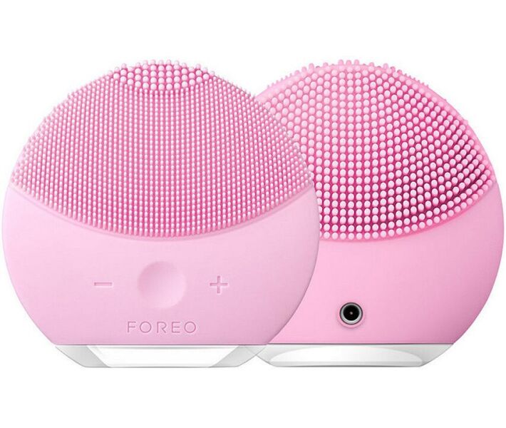 Щітка масажер електрична для очищення обличчя Foreo Luna mini 2 Пудра - фото 2