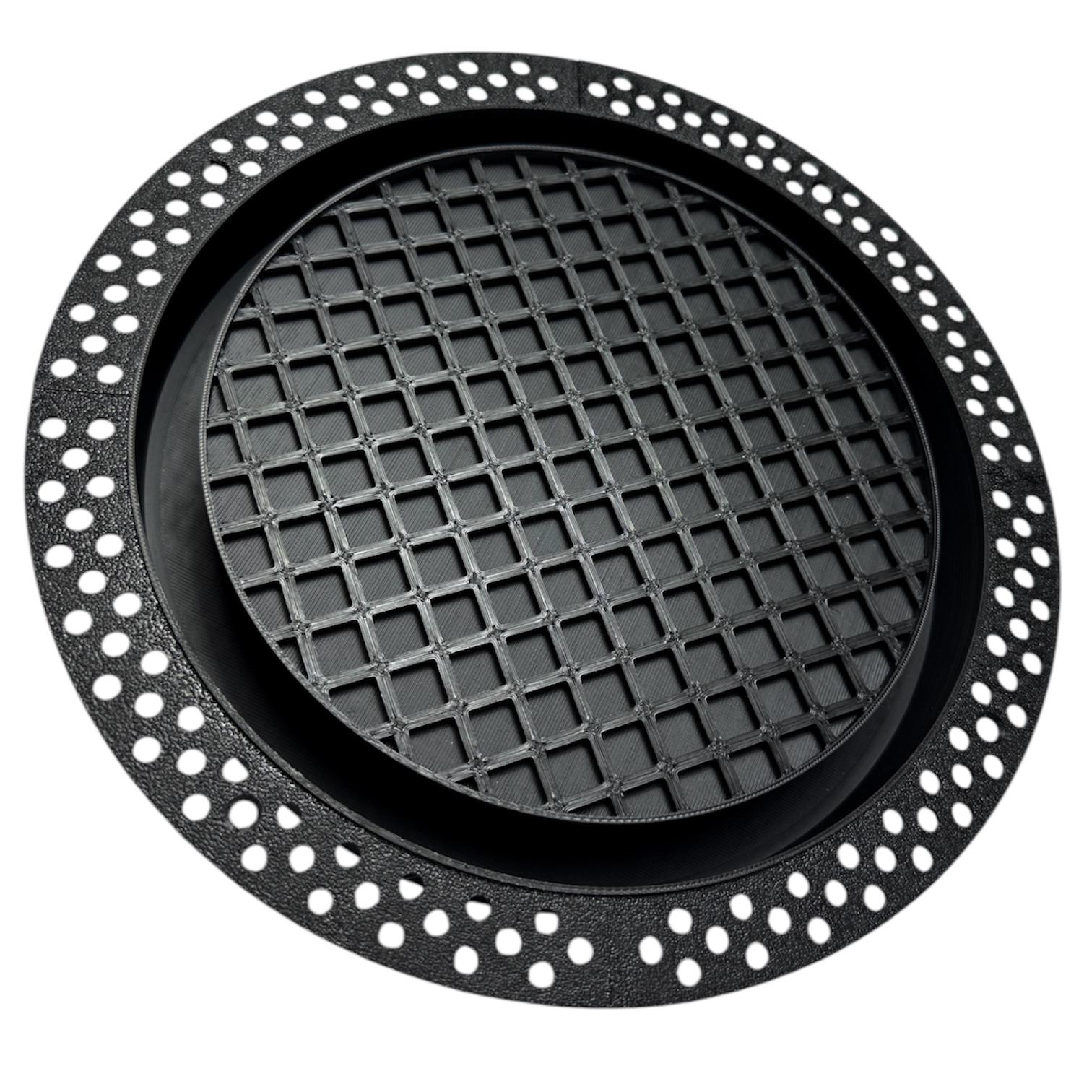 Вентилятор прихованого монтажу під гіпсокартонову стелю Shadow line зі зворотнім клапаном Ø205 мм (205VBCONOFFZZ)