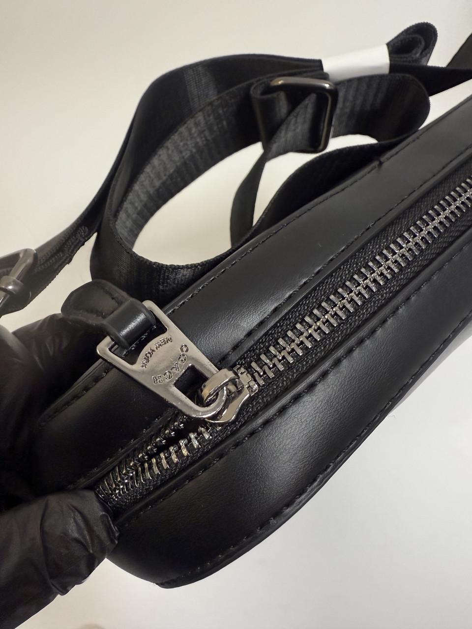 Сумка через плечо Coach с фирменным принтом Черный - фото 2 Сумка через плечо Coach с фирменным принтом Черный - фото 2