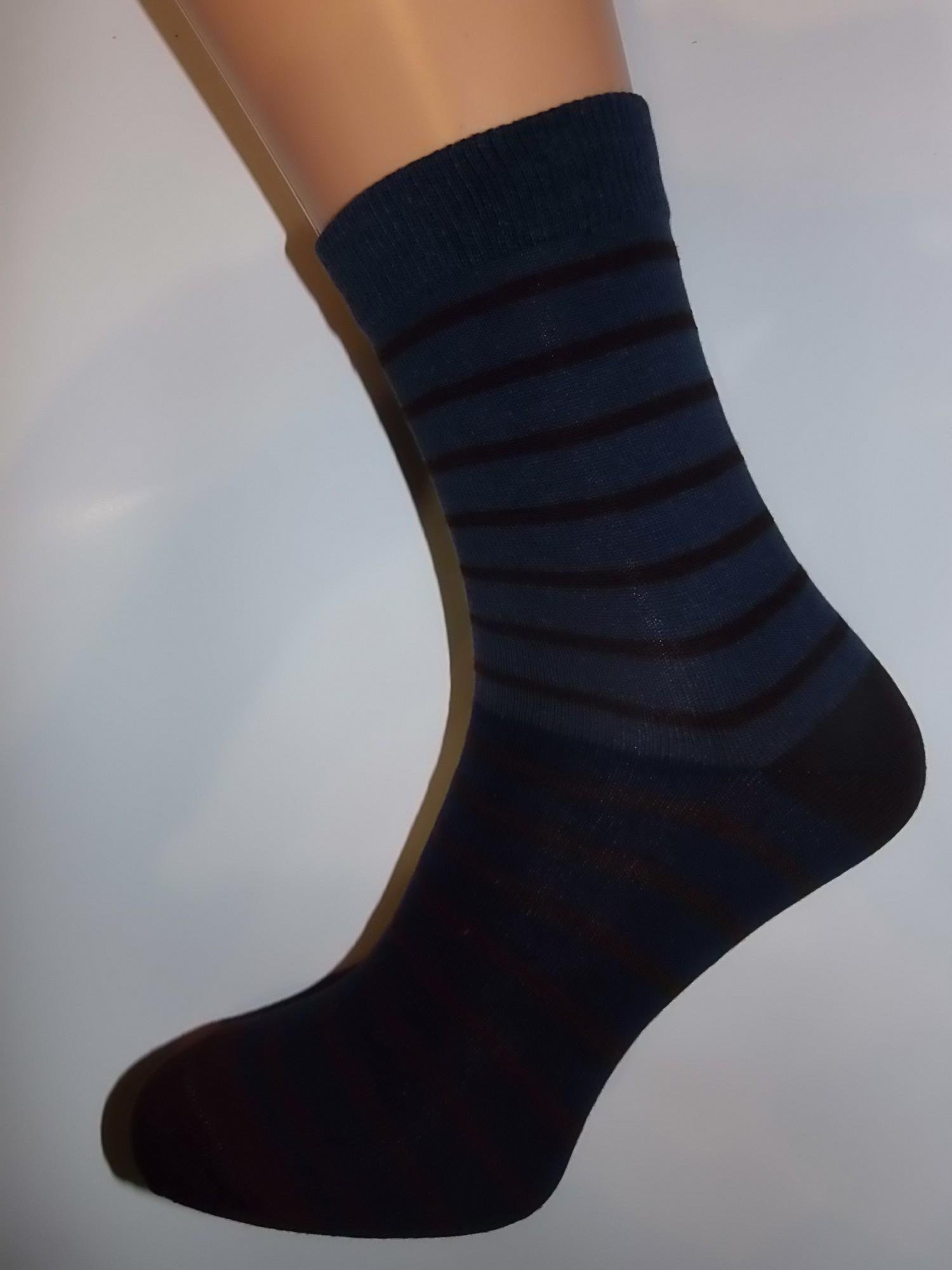 Носки Новая пара 466-395 средние акрил р. 39-41 Деним (2395046604069)