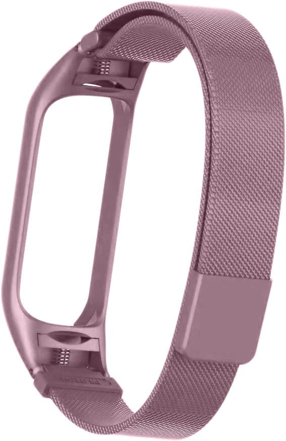 Ремінець Міланська петля Milano Mesh Mi Band 4/3 Pink/Purple (09209-5C) - фото 2