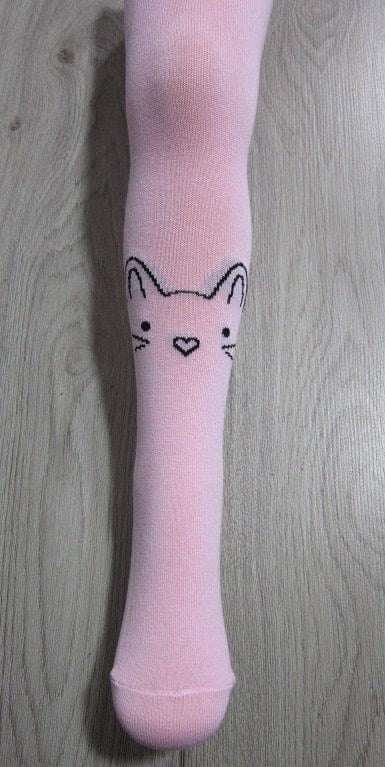 Колготки детские демисезонные Олми 1011д 137 Котик 104-110 см р. 16 Розовый (64121)