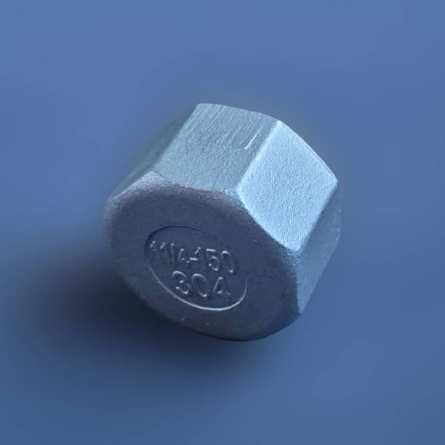 Заглушка восьмигранна DN32 BSPP н/ж сталь AISI304 Class-150 внутрішня різьба 1-1/4" (29203115) - фото 4 Заглушка восьмигранна DN32 BSPP н/ж сталь AISI304 Class-150 внутрішня різьба 1-1/4" (29203115) - фото 4