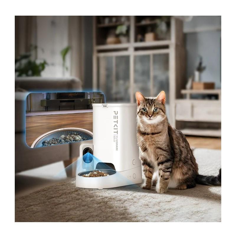 Смарт-годівниця PETKIT-Yumshare Solo With Camera Smart Pet Feeder 3 л (P571) - фото 8 Смарт-годівниця PETKIT-Yumshare Solo With Camera Smart Pet Feeder 3 л (P571) - фото 8