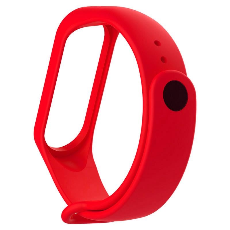 Силіконовий ремінець BeCover для Xiaomi Mi Band 3/4 Red (704648) - фото 2