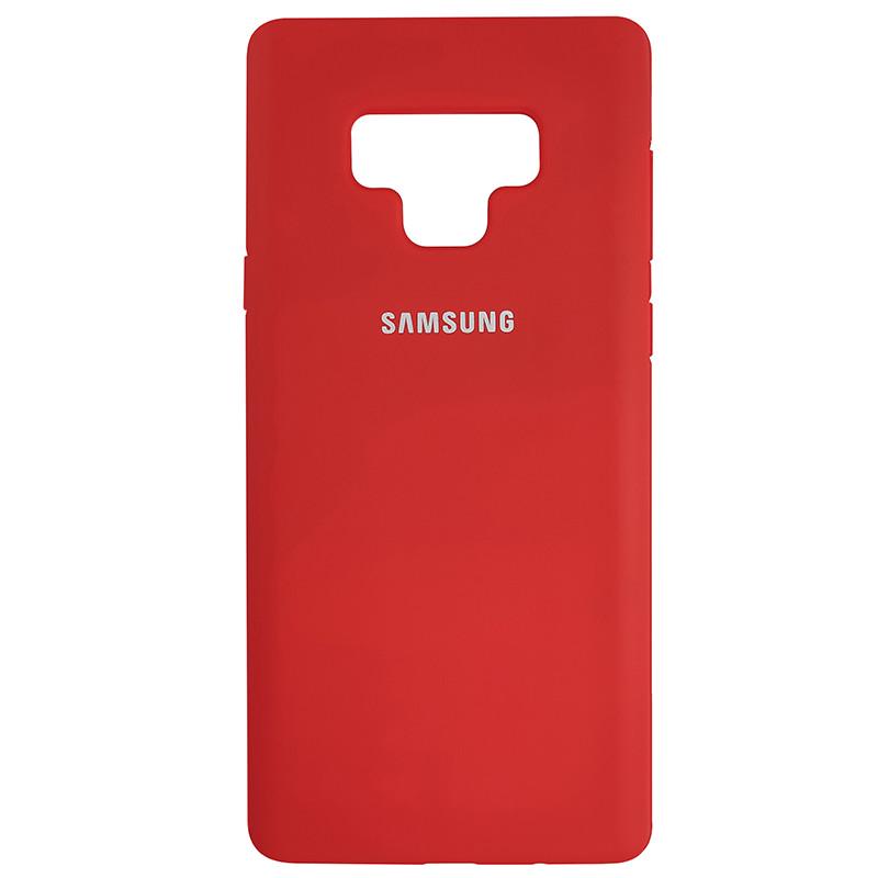 Чехол Silicone Case for Samsung Note 9 Red   (29caa1-2850)