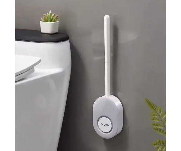 Держатель настенный с ершиком Ecoco Серый (1477) Держатель настенный с ершиком Ecoco Серый (1477)