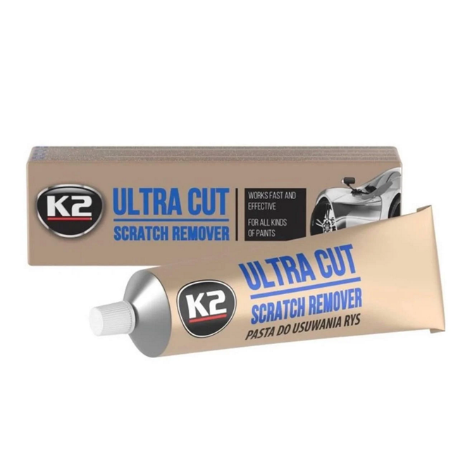 Паста для удаления царапин кузова K2 Ultra Cut Scratch Remover 100 г