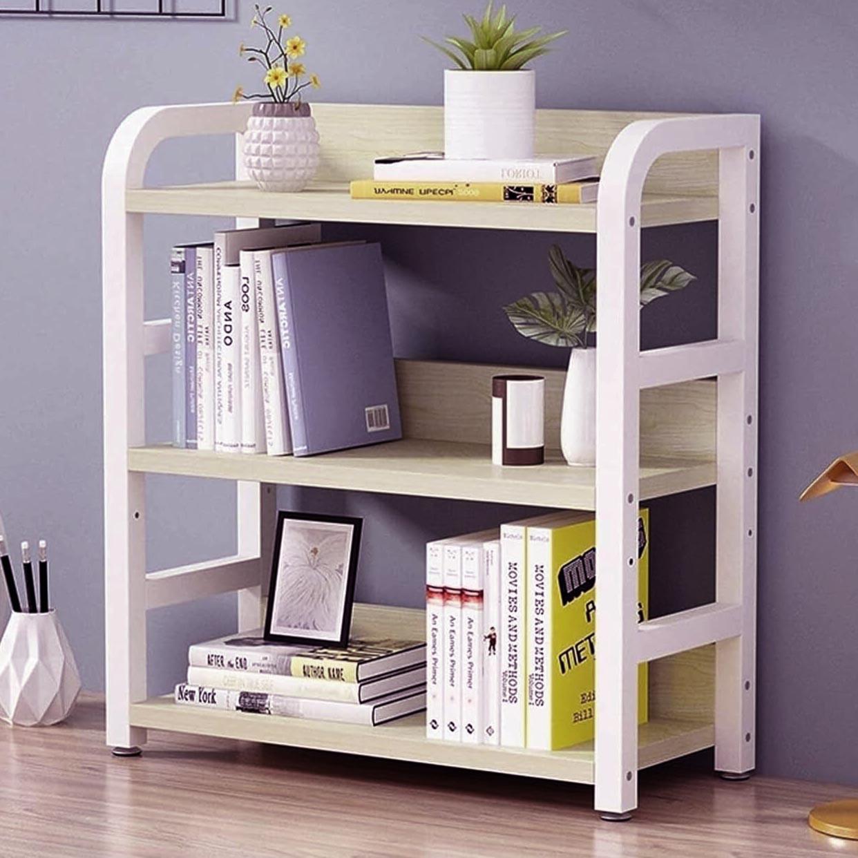 Полка книжная настольная из дерева Вининген Зефир/Бланже (КПА-02922001)