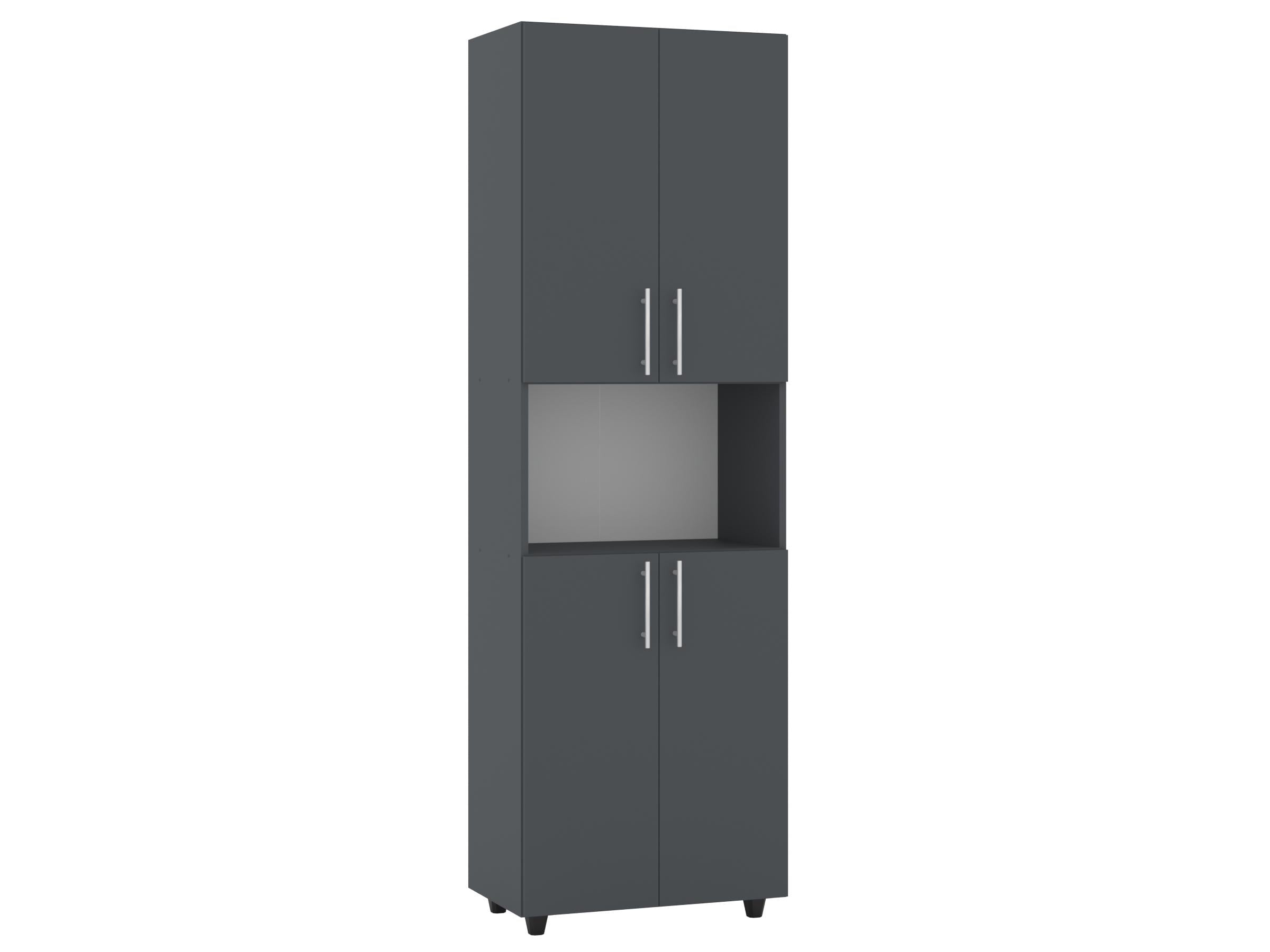 Шкаф гардеробный PEHOTIN ШД-1 60х38х189,5 см Антрацит (PN-102234)