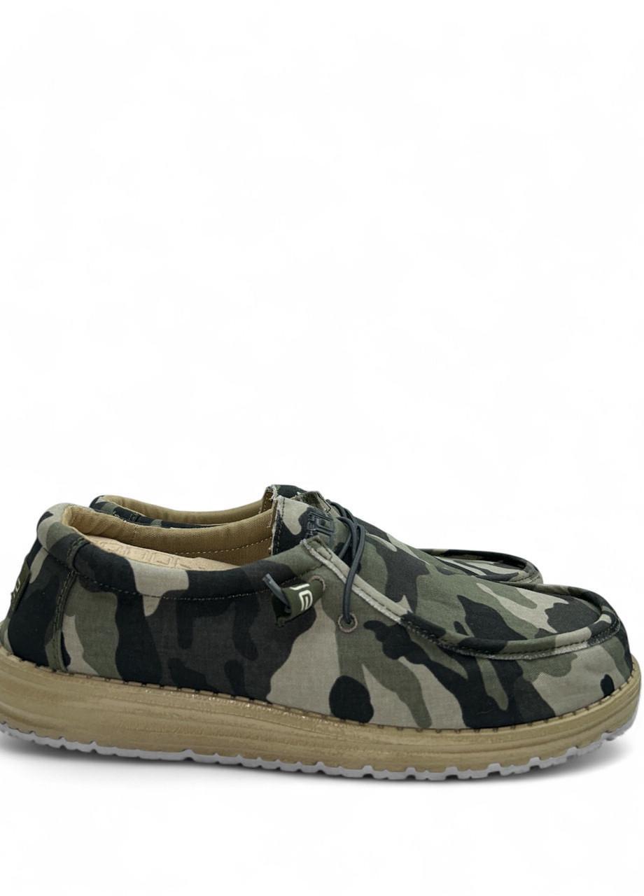 Мокасини чоловічі Hey Dude Wally 110067003 р. 48 31,3 см Камуфляж (2775673801) - фото 2 Мокасини чоловічі Hey Dude Wally 110067003 р. 48 31,3 см Камуфляж (2775673801) - фото 2