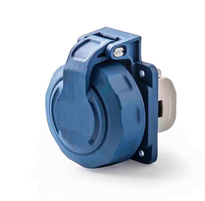 Силова розетка ETI EEH-16S 3P 16А 250 В вбудована IP67 Schuko Синій (4482126) - фото 2 Силова розетка ETI EEH-16S 3P 16А 250 В вбудована IP67 Schuko Синій (4482126) - фото 2