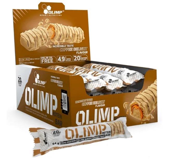 Протеиновый батончик Olimp Nutrition Protein Bar 12 х 64 g Coffee Delight