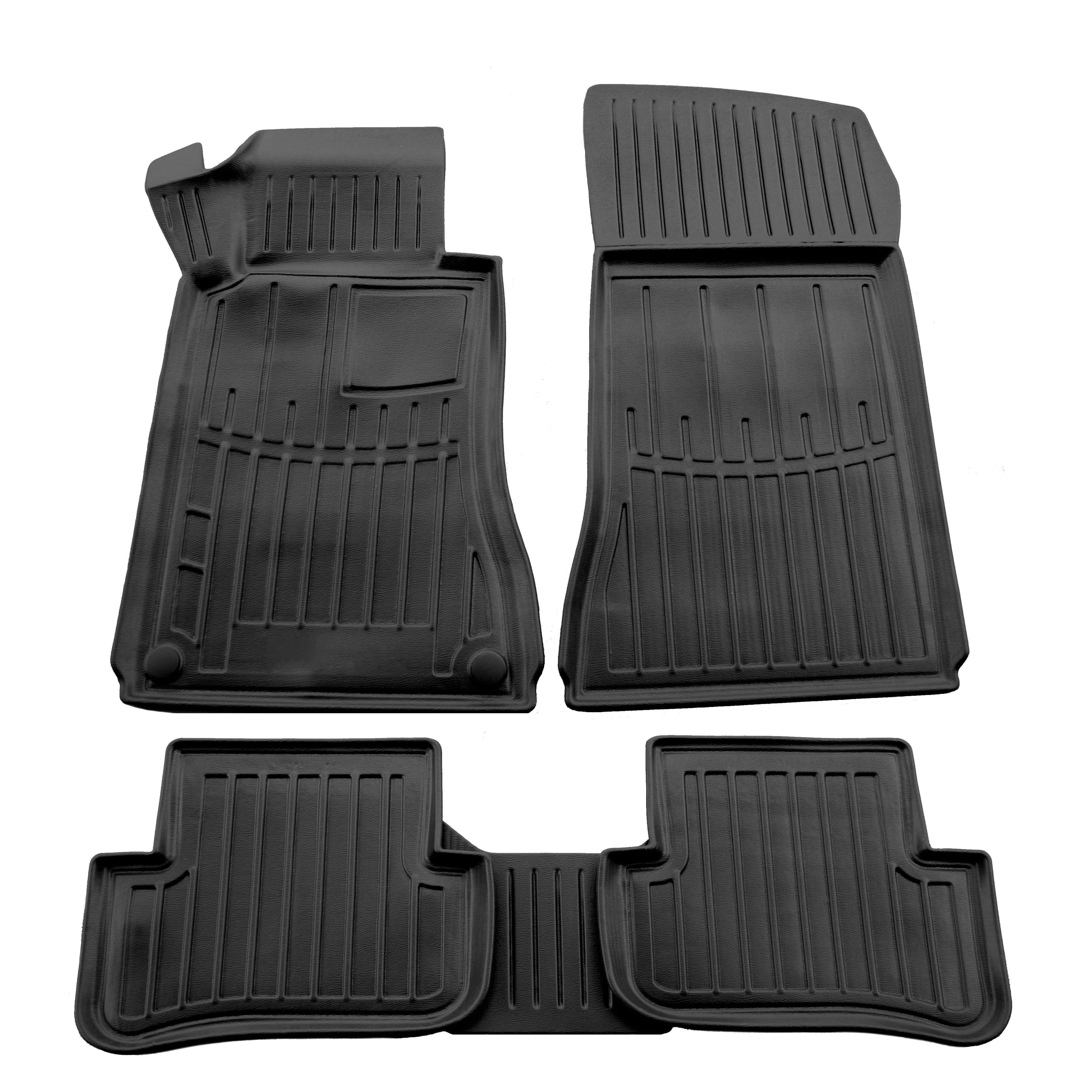 Коврики Stingray 3D для Mercedes C-class W202 1993-2001 рр. полиуретан 5 шт. Черный (158309)