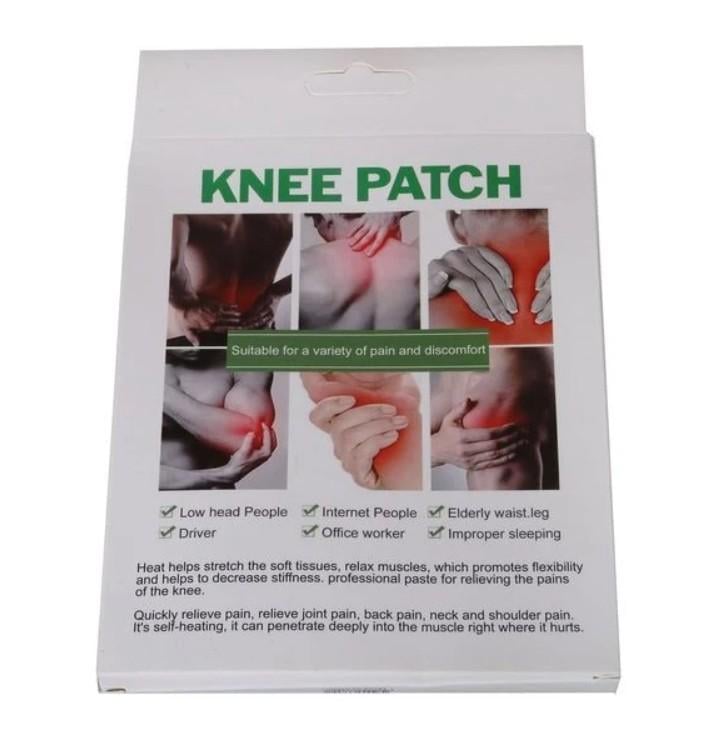 Пластир протизапальний для зняття болю у суглобах Knee Patch 12 шт. (18238220)