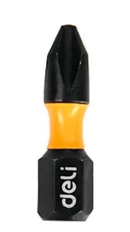 Насадка для отвертки Deli Tools EDL251002Z PH2х25 мм (2591125142)