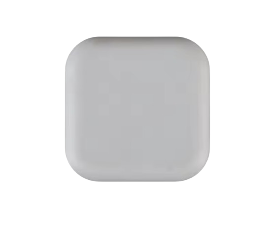 Стопор дверной самоклеящийся силиконовый квадрат 4,5х4,5х1 см Grey (27455397)