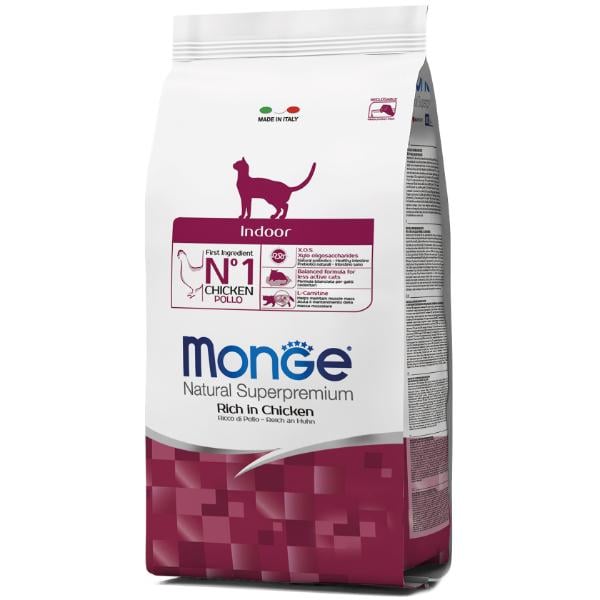 Корм для кошек сухой Monge Cat Indoor 400 г (000025727)