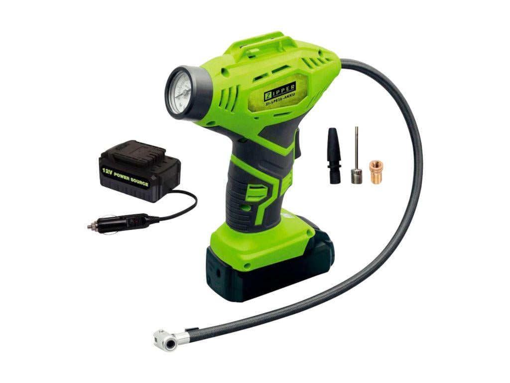 Компрессор автомобильный аккумуляторный Zipper ZI-LPE20-AKKU 1,3 Ач