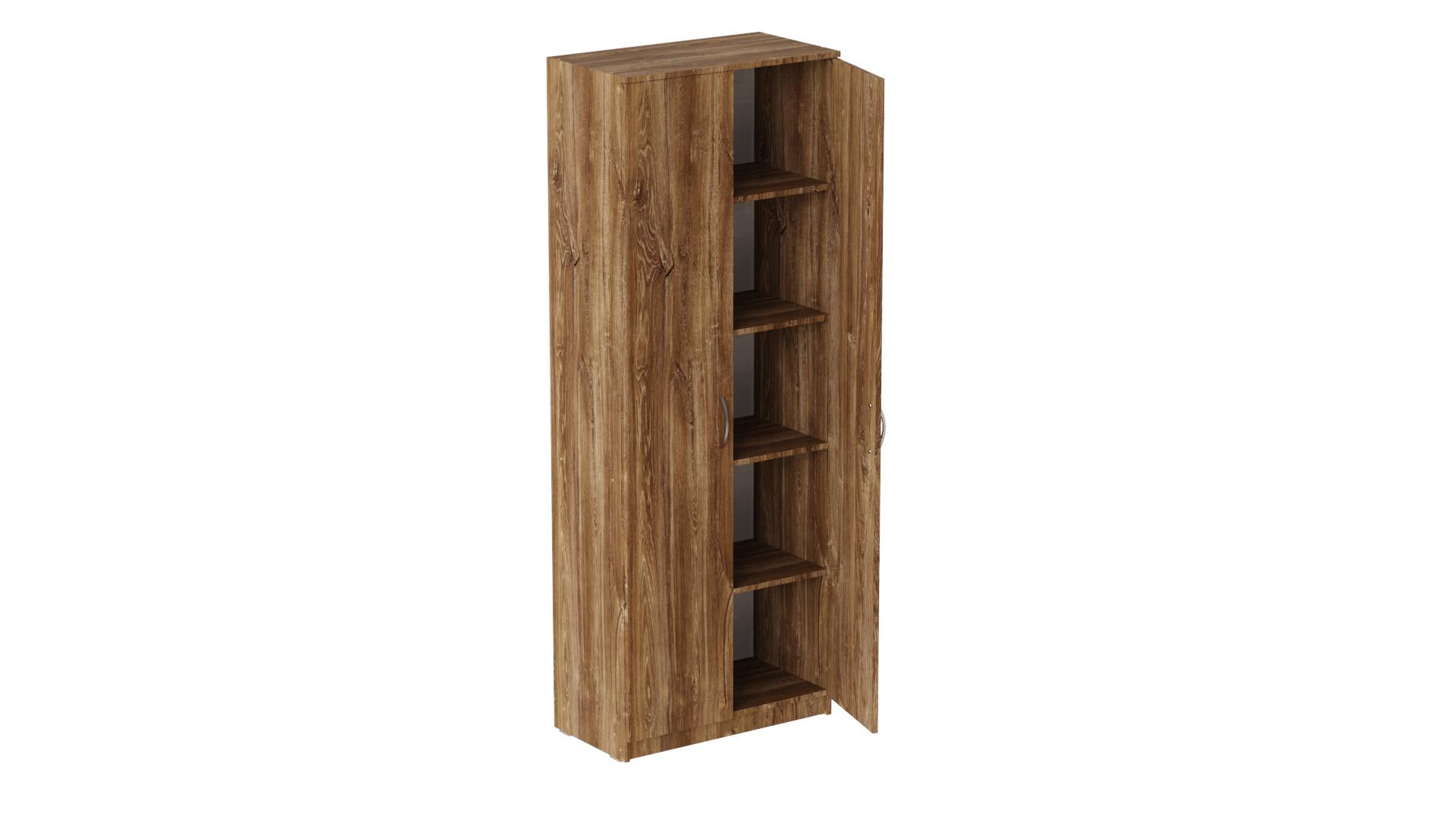Шкаф Ferrum-decor Анжело на 5 полок 2 двери ДСП 16 мм 900x700x380 мм Дуб Таверна (FRD-105018) Шкаф Ferrum-decor Анжело на 5 полок 2 двери ДСП 16 мм 900x700x380 мм Дуб Таверна (FRD-105018)