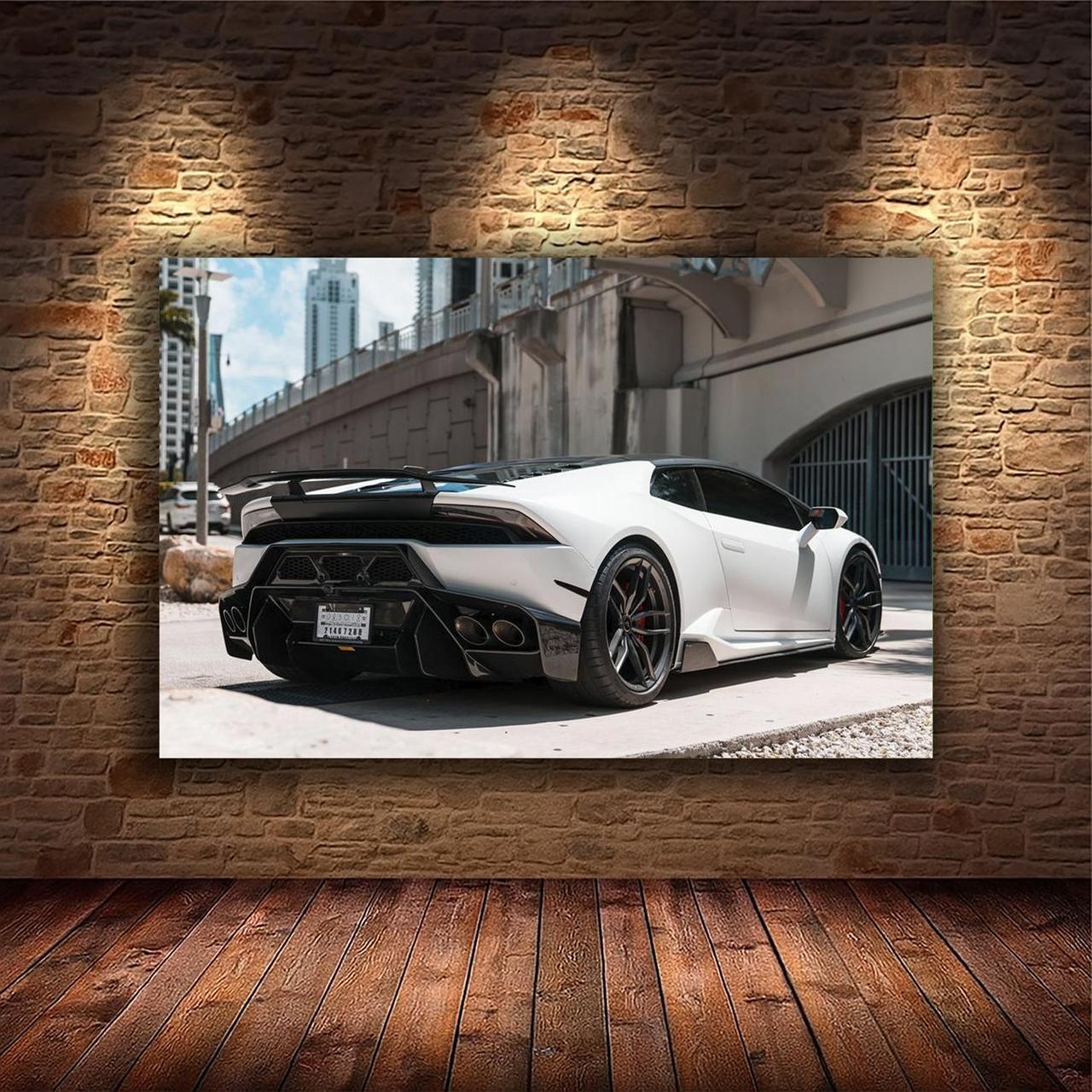 Картина на холсте Спортивный автомобиль 55x85 см (M236)