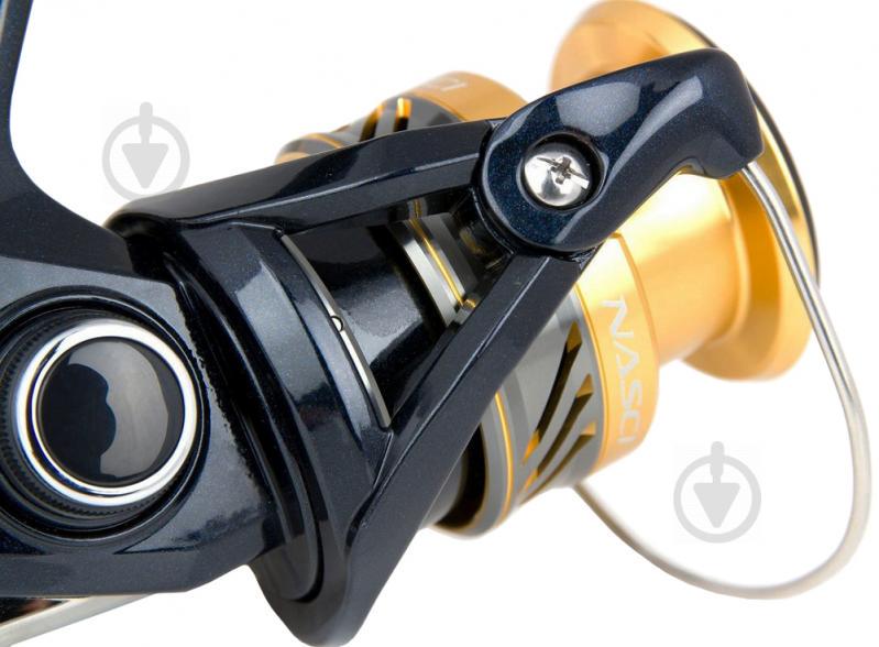 Катушка Shimano Nasci 1000 FB 4+1BB 5.0:1 - фото 4