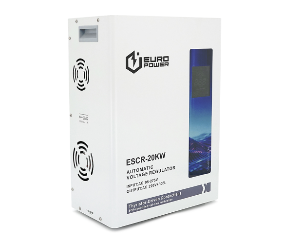 Стабилизатор напряжения тиристорный Europower ESCR-20KW LCD (3214814997)