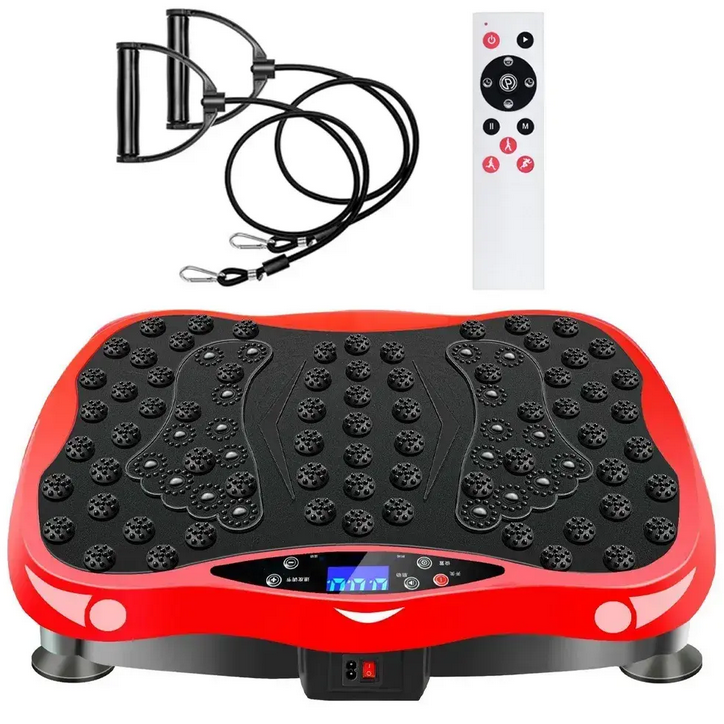 Виброплатформа с пультом до 120 кг Красный (31991498)