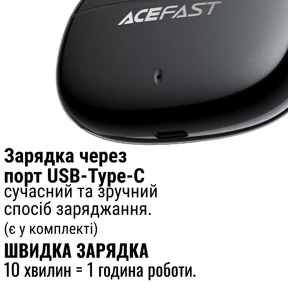 Мікрофон петличний Type-C з шумопоглинанням для Android Acefast (R2) - фото 5 Мікрофон петличний Type-C з шумопоглинанням для Android Acefast (R2) - фото 5