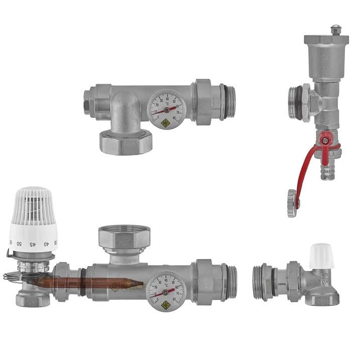 Смесительная группа для теплого пола Nolf NF3013 3/4" (251457) Смесительная группа для теплого пола Nolf NF3013 3/4" (251457)