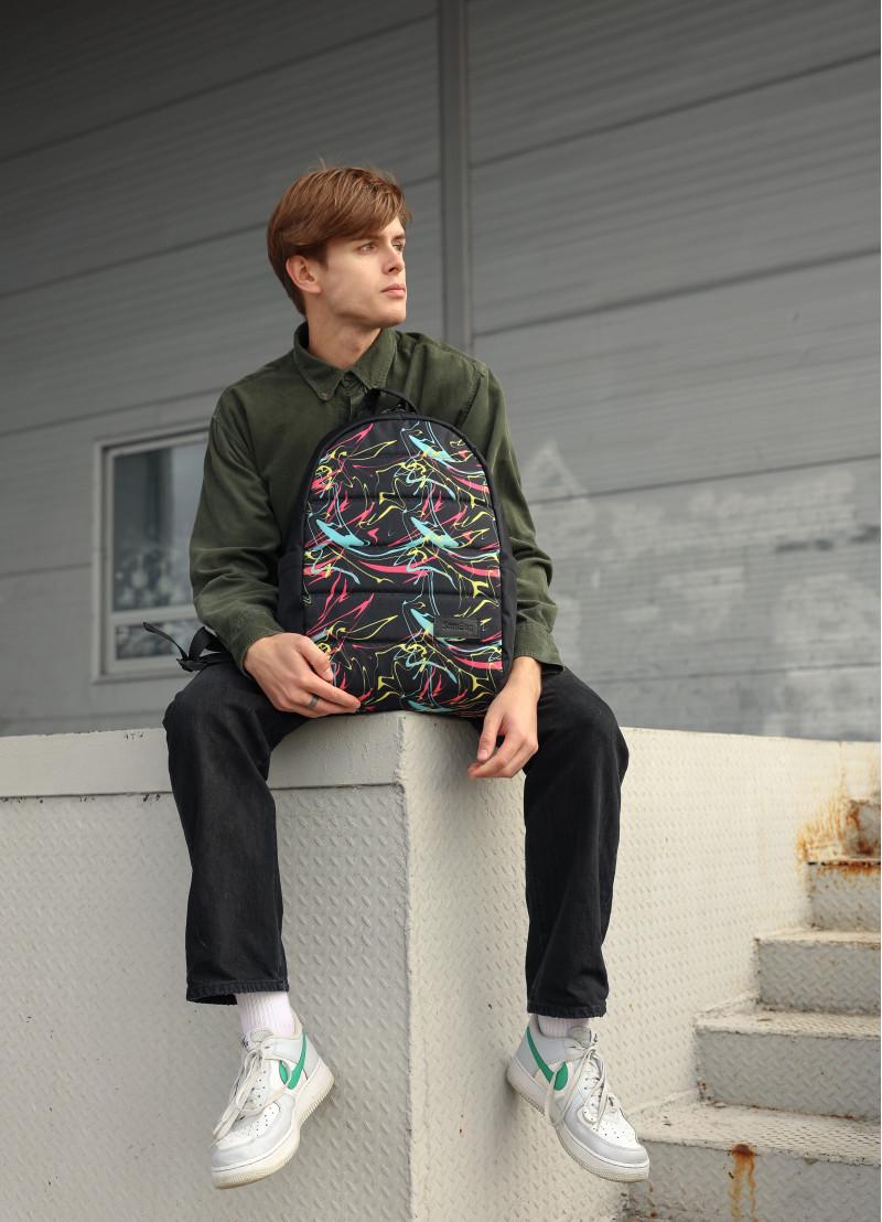 Рюкзак чоловічий Sambag Zard LRT Чорний Abstract (24238611) - фото 6 Рюкзак чоловічий Sambag Zard LRT Чорний Abstract (24238611) - фото 6