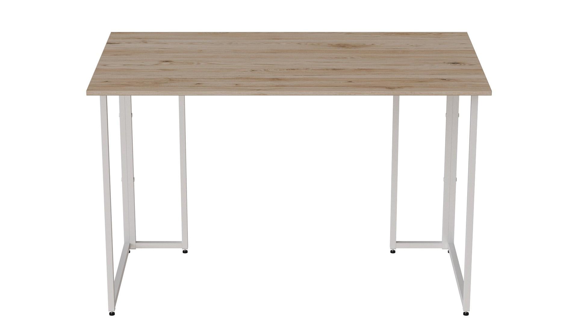 Компьютерный стол Ferrum-decor Ханна ДСП 32 мм 75x140x70 см Белый/Дуб Сан-Марино (FRD-104048)