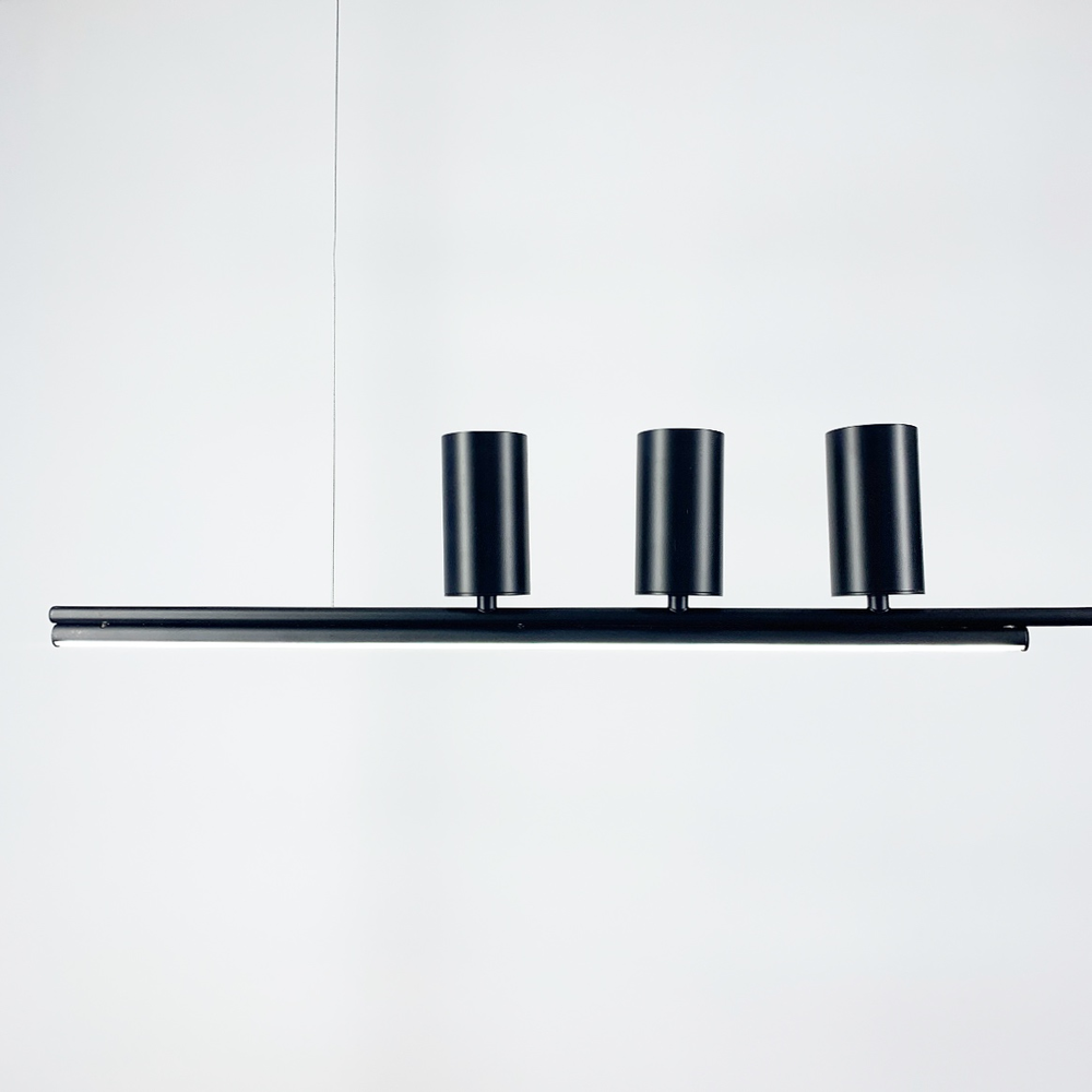 Люстра видовжена Attic із 5 чорними спотами Чорний (MBJ 3-1200 BK) - фото 5 Люстра видовжена Attic із 5 чорними спотами Чорний (MBJ 3-1200 BK) - фото 5
