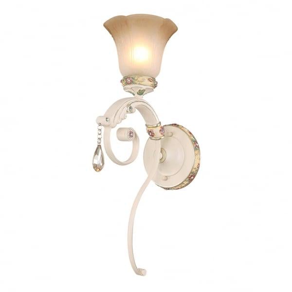 Бра Flora з плафоном у вигляді квітки Білий (YA008/1)