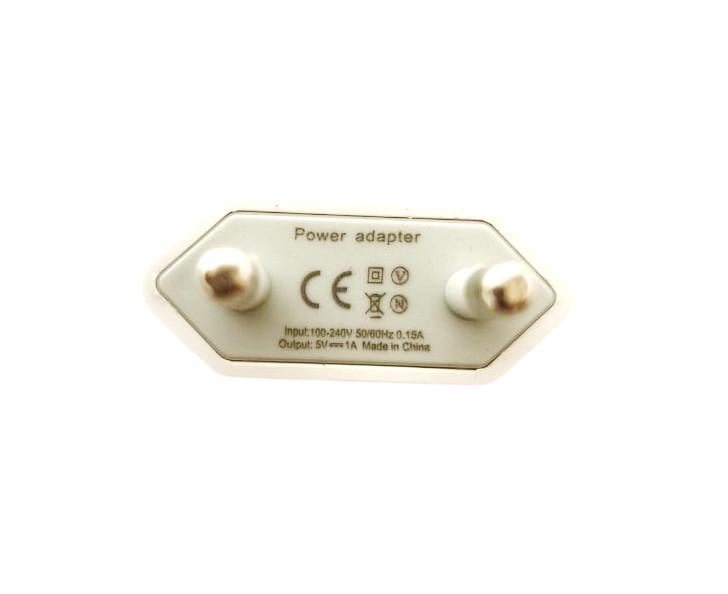 Зарядное устройство плоское 1USB 1A (2881124081)