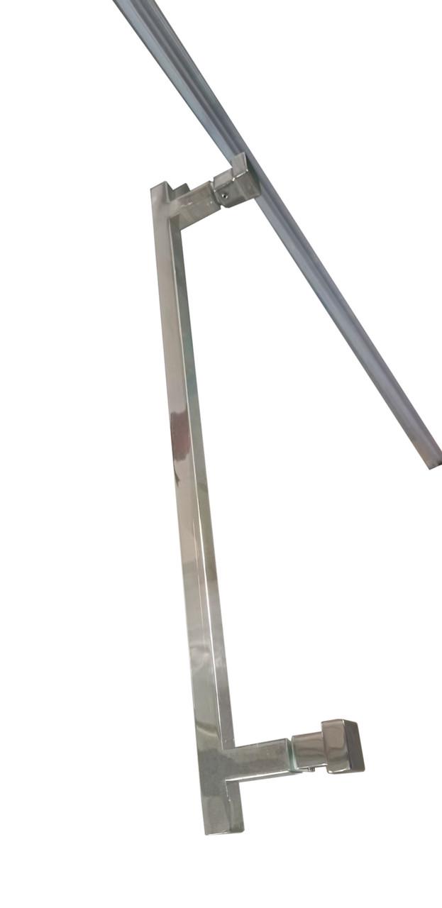 Душевая кабина без поддона KOER SR SC01-120x80x200-TR-01 прозрачное стекло Easy Clean 8 мм Хром (KR5353) - фото 3 Душевая кабина без поддона KOER SR SC01-120x80x200-TR-01 прозрачное стекло Easy Clean 8 мм Хром (KR5353) - фото 3