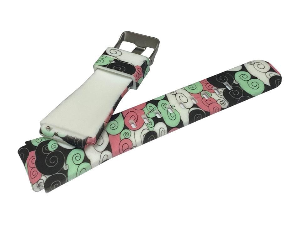 Силиконовый спортивный ремешок Primolux для часов Huawei Watch GT 2/GT Active 46 мм Color Pattern (1237767519) - фото 2 Силиконовый спортивный ремешок Primolux для часов Huawei Watch GT 2/GT Active 46 мм Color Pattern (1237767519) - фото 2