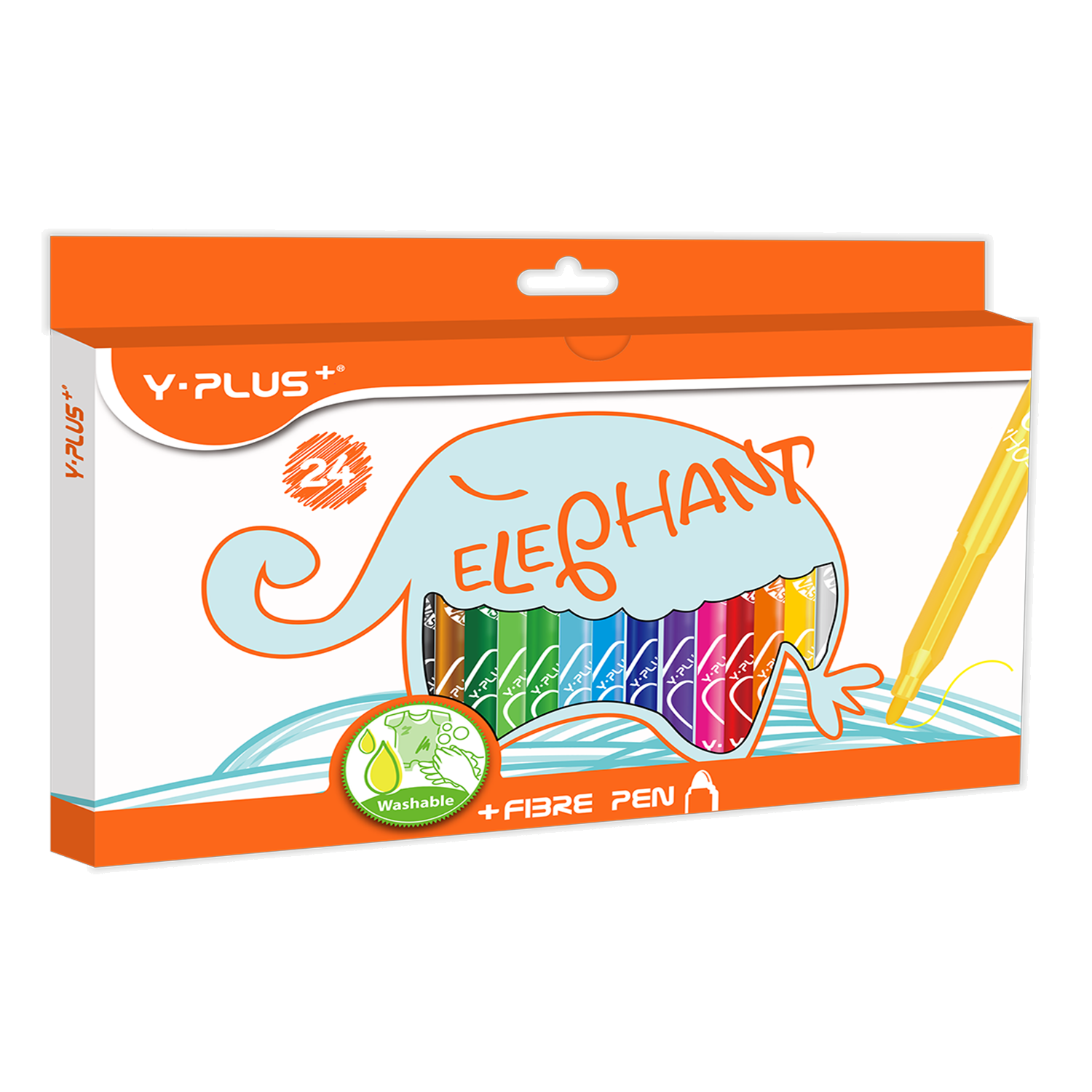 Фломастер ELEPHANT 24 кольори