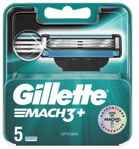 Кассеты сменные для бритья GILLETTE Mach3 5 шт.