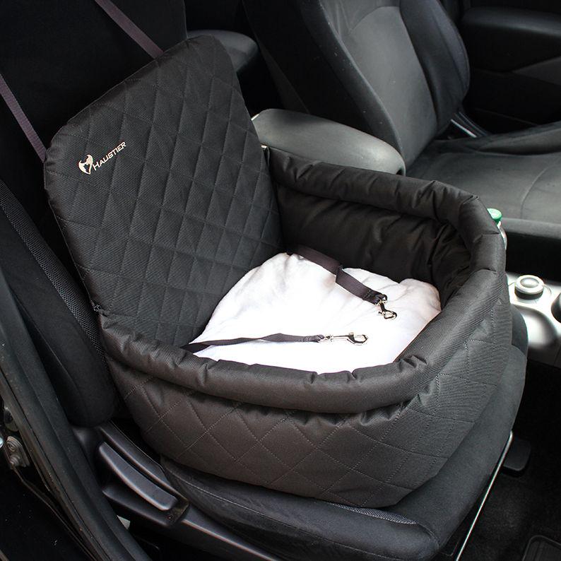 Автокресло для Собак Haustier Elegant Black M 45x45x24x52см (HT2-2-034) - фото 5 Автокресло для Собак Haustier Elegant Black M 45x45x24x52см (HT2-2-034) - фото 5