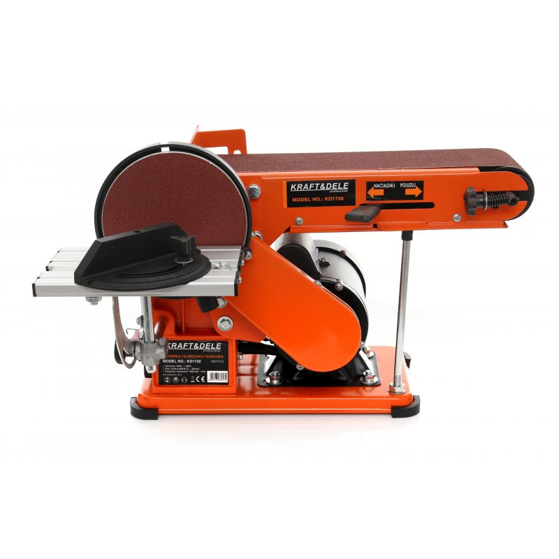 Станок шлифовальный дисково-ленточный Kraft&Dele KD1730 600 Вт 150 мм - фото 3 Станок шлифовальный дисково-ленточный Kraft&Dele KD1730 600 Вт 150 мм - фото 3