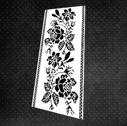 Трафарет DFA Вышиванка, трафарет для штукатурки и краски (Z00010)