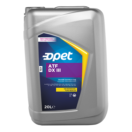 Трансмісійне мастило OPET ATF DX III 20 л