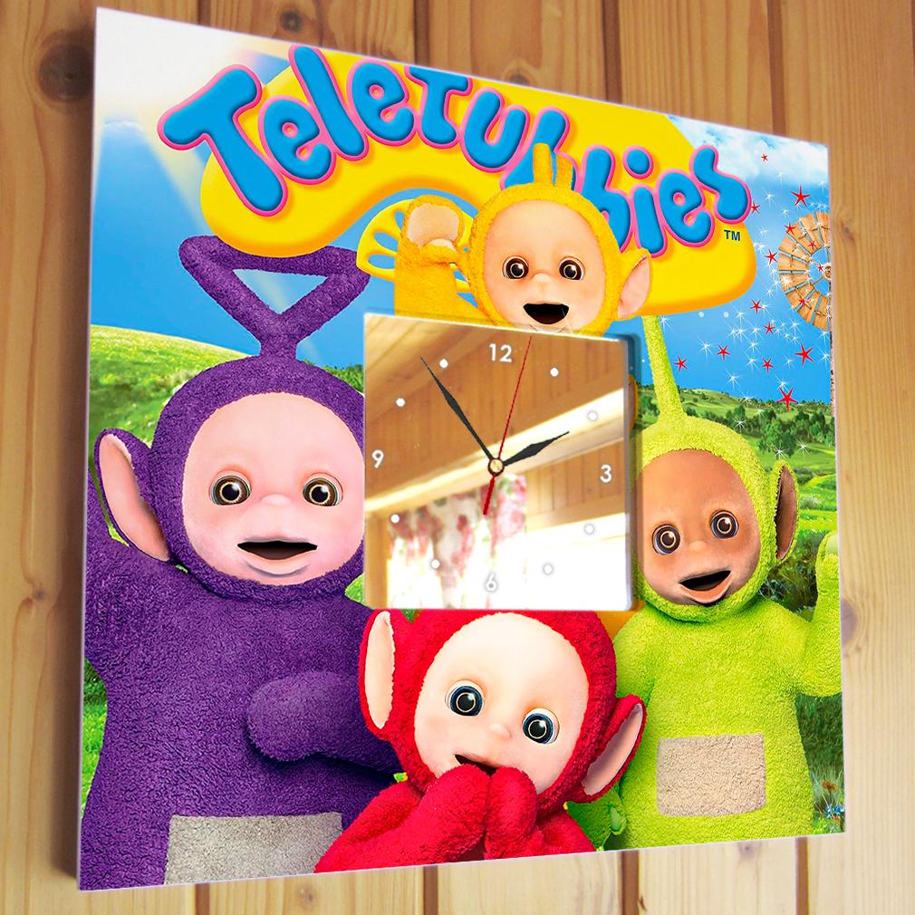 Часы Персонажи шоу ''Телепузики" 260x260 мм (C04638) - фото 2 Часы Персонажи шоу ''Телепузики" 260x260 мм (C04638) - фото 2